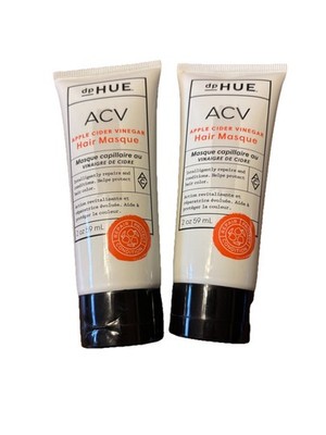 2ct dpHUE ACV Apple Cider Vinegar HAIR MASQUE 2oz /59mL Mask Repairs Conditions
