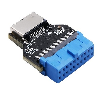 USB-Header-Adapter Riser USB 3.0 19-Polig auf USB 3.2 Typ E 20-Polig Konver6007