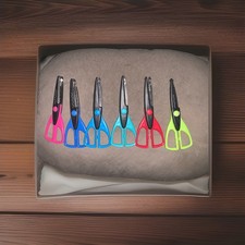 Craft Scissors with Decorative Edge Lot Of 6
