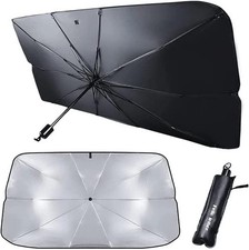 Car Windshield Sun Shade UV Rays and Heat Sun Visor Protector 53  25 inches