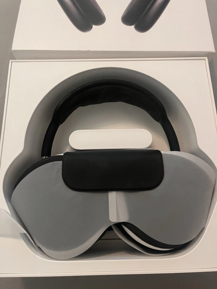 Defekte Air Pods Max mit Originalverpackung und Hülle - Bild 2 von 4