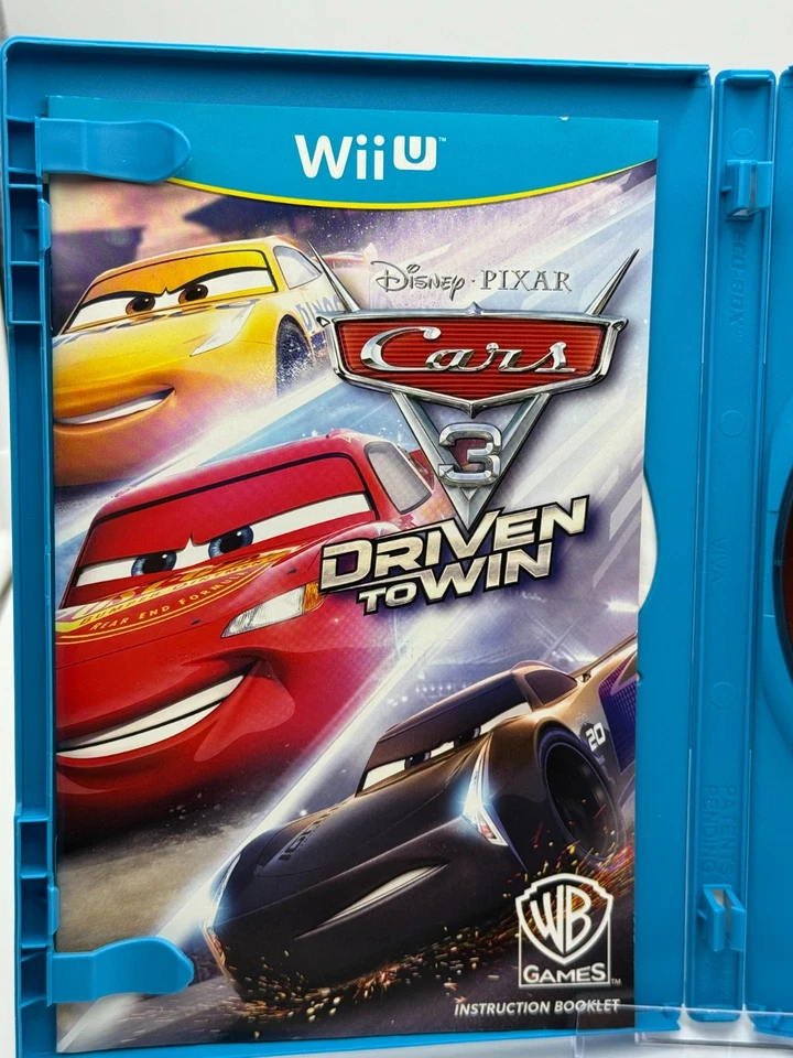 Cars 3 Driven to Win (Nintendo Wii U, 2017) CIB Complete - Image 4 of 4