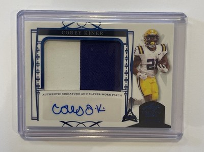 2022 Leaf Trinity COREY KINER RC Cardinals Jersey Patch Autogramm Auto /49
