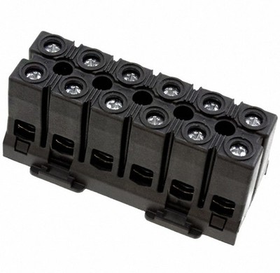 Curtis Industries 071026000 Barrier Strip 6 Circuit 600V 50A Terminal Block UL