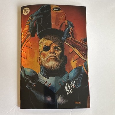 DC Comics Deathstroke the Terminator #1 Variant Signed Tony Fleecs