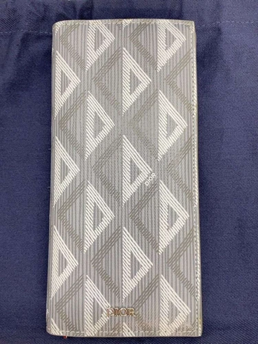 Portefeuille long gris Christian Dior 2ESBC002DCO occasion