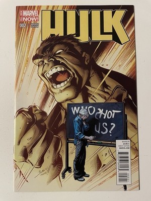 Hulk 2 1:50 Mark Bagley Variant Cover Comic 2014 Marvel