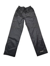 Columbia Kids Black Cargo Pants Medium New No Tags Outdoor Trail Elastic Waist M