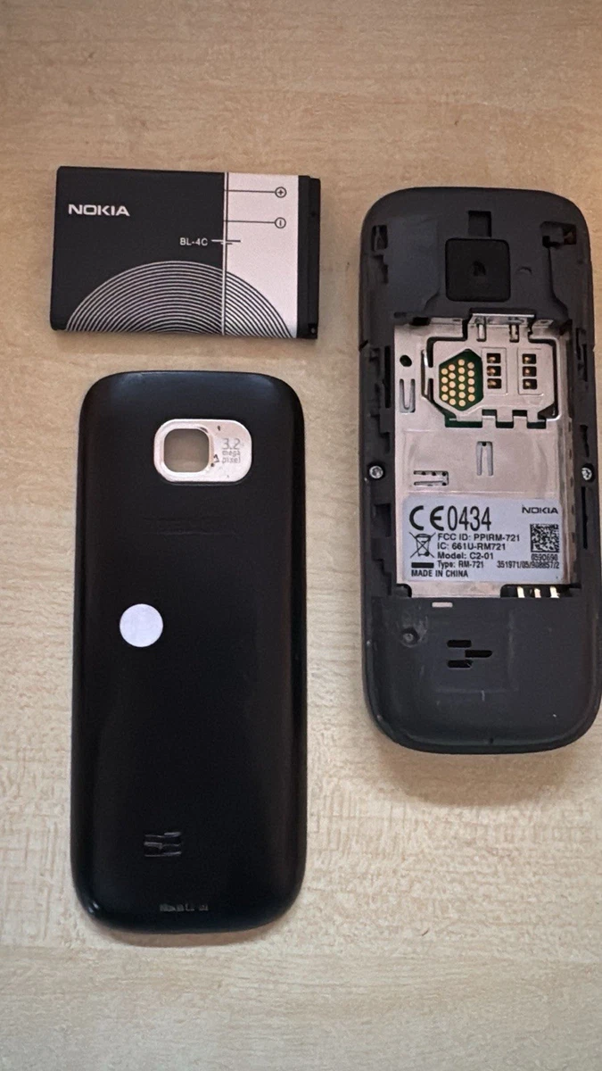 Nokia C2-01 RM 721 Geprüft Händler Garantie Volle Funktion Gebraucht Handy