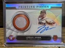 Logan Webb Logan Webb TOPPS MLB autograph auto