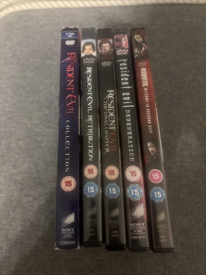 Resident Evil Complete Dvd Collection Films 1-6  + Degeneration & Raccoon City - Image 3 of 3