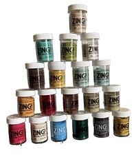 28 Embossing Powders - American Crafts  Others Most Full. Look