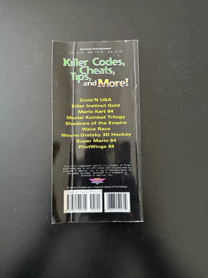 Prima's Nintendo 64 Pocket Power Guide Unauthorized - Image 2 of 3