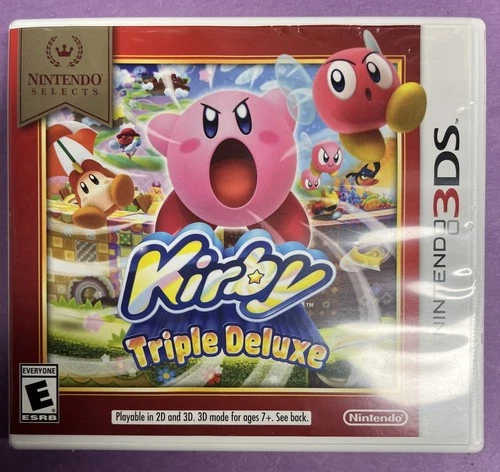 Kirby: Triple Deluxe (Nintendo 3DS, 2014) DS video game complete