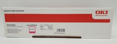 OKI C810 C830 Original Toner 44059106 magenta rot NEU