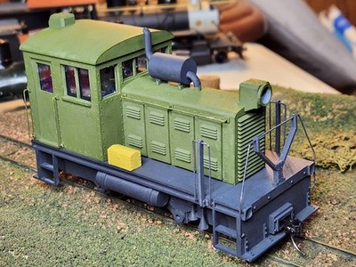 On30 Freelance ''Critter'' Switcher Kit 3D Printed With Cab Interior Details