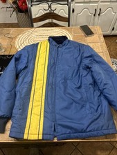 Vintage The Great Lakes Jacket Size Large. Race Stripes Hot Rod/ Motorcycle. USA