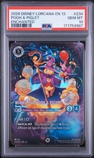 2026 DISNEY LORCANA EN 13-ENCHANTED WINNIE THE POOH & PIGLET HUNNY MAGES PSA 10