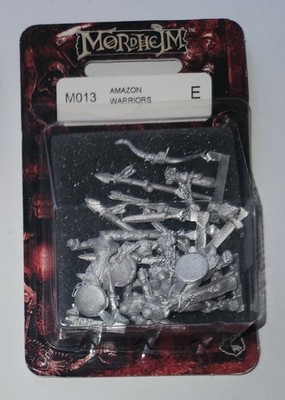 Warhammer Mordheim M013 Amazon Warrirors Rare - NEW IN PACKAGE