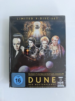 Dune - Der Wüstenplanet 4K Ultra HD Blu-ray Mediabook Plaion  (RAR/OOP; NEU/OVP)