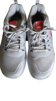 Nike Legend Trainer Gray w/Reddish-orange logo Shoes Sneakers Mens Size US 6.5
