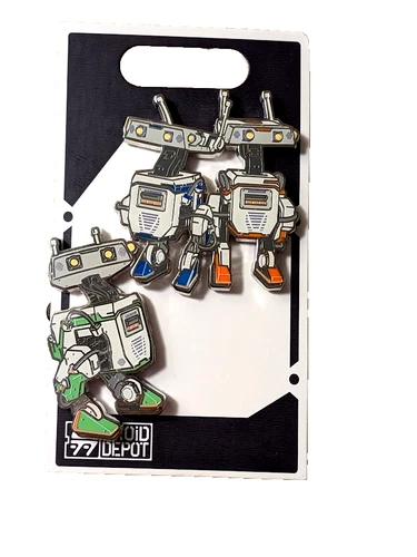 2025 Disney Parks Star Wars Droid Depot BDX Unit Droid OE 2 Pin Set   *NEW*