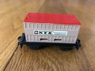VINTAGE 1977 MATCHBOX LESNEY FLAT CAR W/CONTAINER #25 ENGLAND MADE 1:64