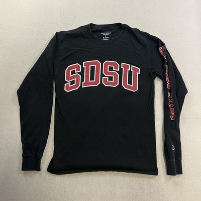 Champion T-Shirt Men s Size Small SDSU San Diego State University Long Sleeve