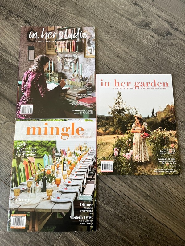 Stampington & Company Inspirational magazine lot of 3