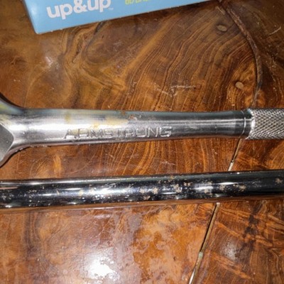 Armstrong 1/2 Socket Set SAE 1 1/4-7/16 With Breaker Bars