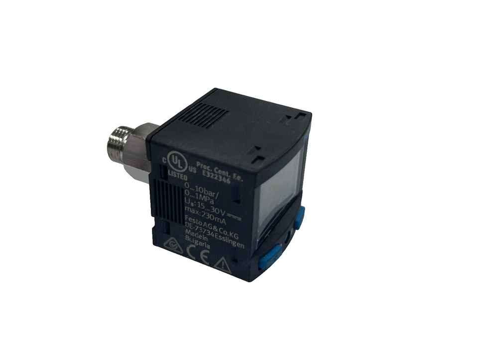 FESTO Pressure Sensor SPAN-P10R-G18M-PN-PN-L1 8035544 0...10 bar 0...1. ...