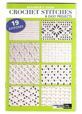 Beginner's Guide Crochet Stitches Easy Projects Leisure Arts Little Books 75263