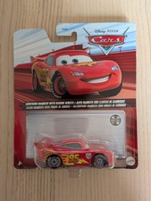 Disney Cars Lightning McQueen with Racing Wheels Cars 2 1:55 Scale New