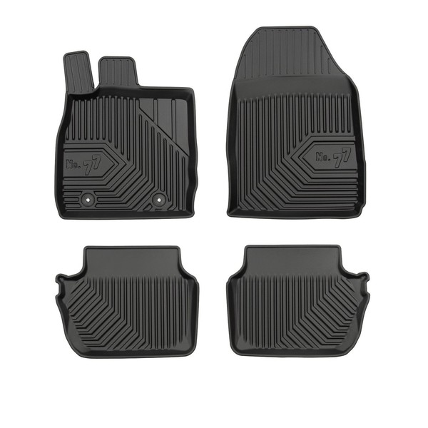 Frogum FußMattensatz Thermoplastischer Elastomer FüR Ford Fiesta Vi Van-image