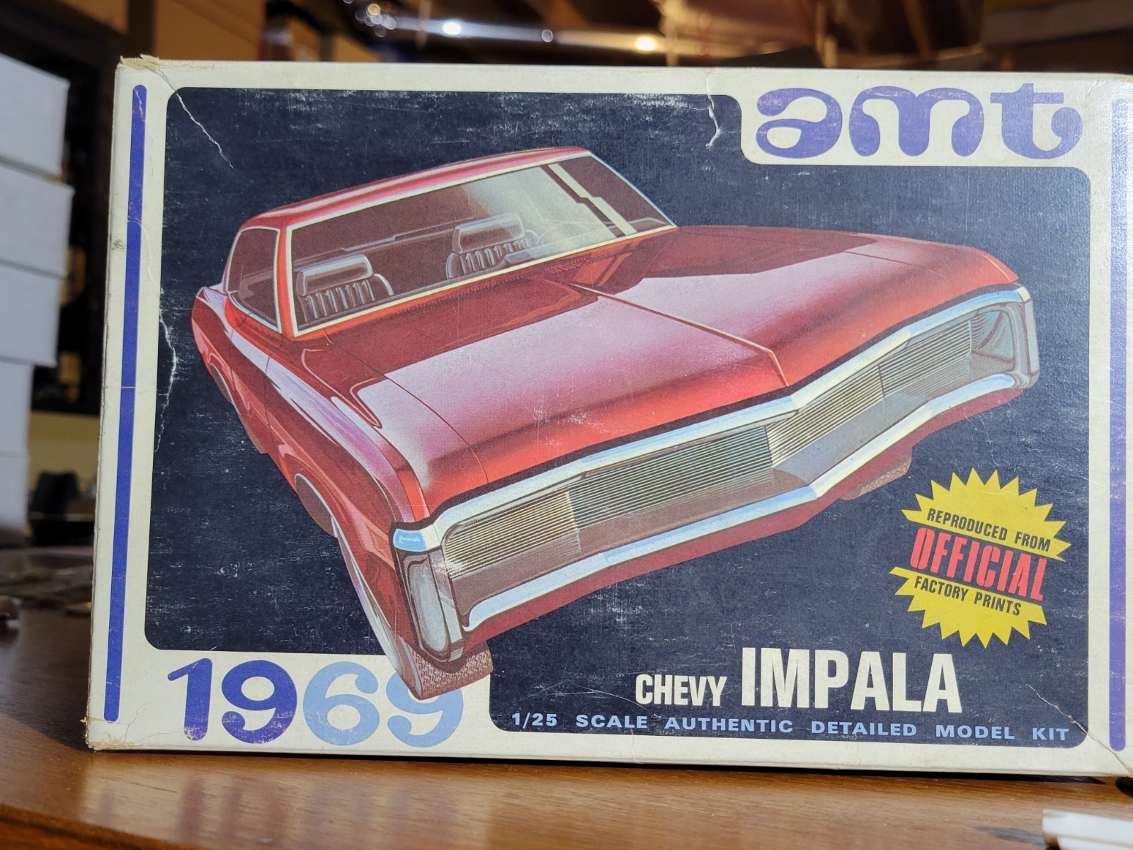 AMT 1969 Chevy Impala Open Box Model Kit       H-4