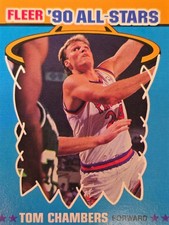 1990-91 Fleer - All-Stars #8 Tom Chambers NM - Phoenix Suns