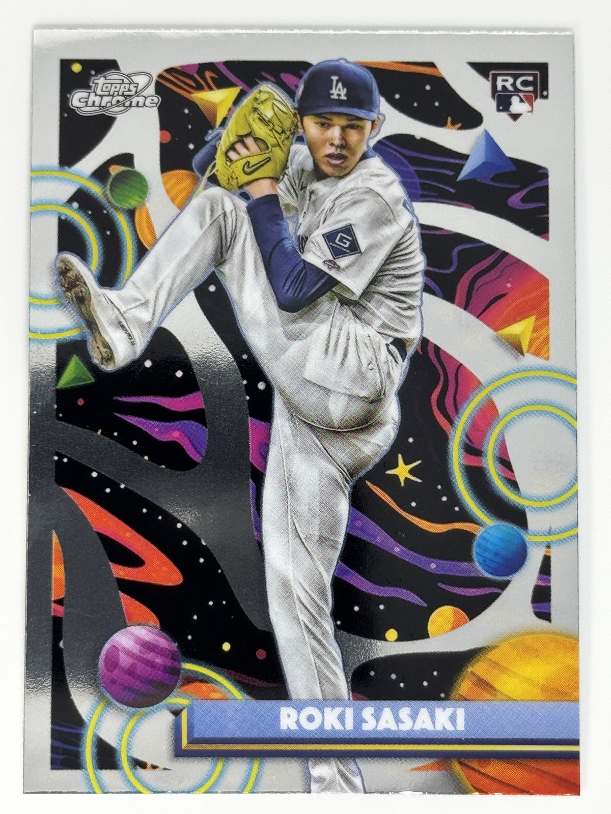 Roki Sasaki RC 2025 Topps Cosmic Chrome #68