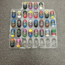 Lot of 30 Ja-Ru 2004 Mighty Beanz Crazee Jumpin Beans Various Elvis