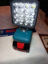18v LED Portable Work Light For Bosch Professional Batteries