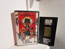 The Black Gestapo -  VHS  Big Box  Pre-Cert Ex-Rental -  IVER Video