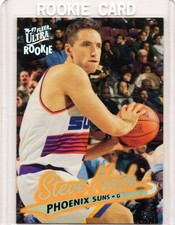 1996-97 Fleer Ultra Rookie Card RC Steve Nash #87. rookie card picture