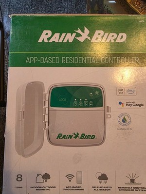 Rain Bird ARC8 8-Zone App-Based Sprinkler Controller Wi-Fi Alexa/Google