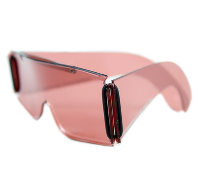 NOS 70s BARUFFALDI shield visor sunglasses vintage OG handmade in Italy womens