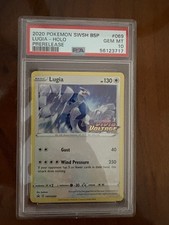 Pokemon PSA 10 Lugia Holo #SWSH069 Prerelease Vivid Voltage Promo 2020 English