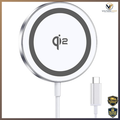 Wireless Charger Induktives Ladepad Magnetisch für iPhone 17-12 AirPods 4-2