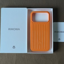 RIMOWA For Apple iPhone 17 Pro Max Orange Aluminium Phone Case