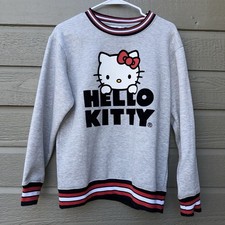 Sanrio Hello Kitty Women s Size Small, Grey , Black, Red Sweatshirt, Crewneck