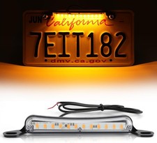 License Plate Light, Extremely Bright LED License Plate Lights Asse Color: Red