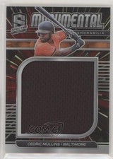 2021 Panini Spectra Monumental Memorabilia Hyper Prizm 5/75 Cedric Mullins 5w7