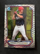 2026 1st Bowman Chrome Reptilian Refractor BCP-122 Sam Petersen Washington